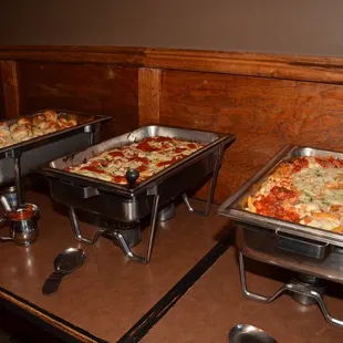 a variety of food items