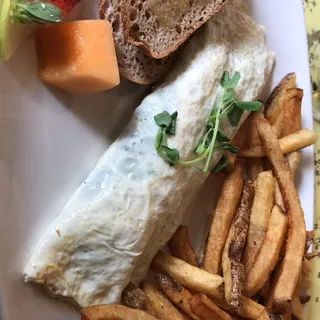 Spinach and Feta Omelette