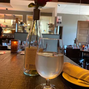 Here for our anniversary dinner