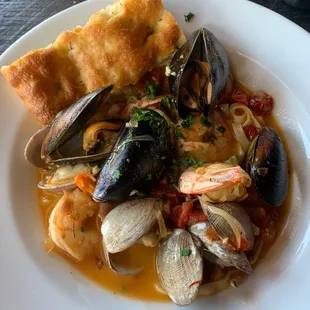 Seafood Linguine