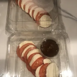 2 caprese (no basil)