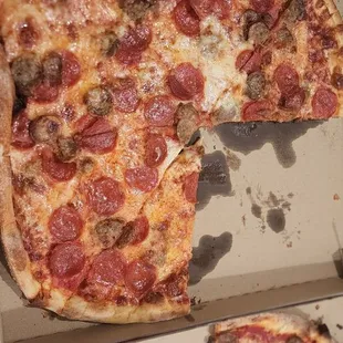 Sausage and Pepperoni