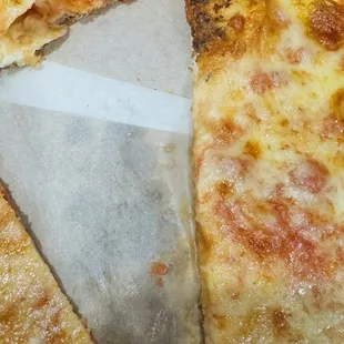 Hair on my Pizza by Slice