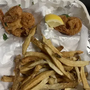 I paid for 10 shrimp I got seven smh