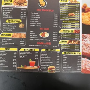 They have a wide range of things to choose from