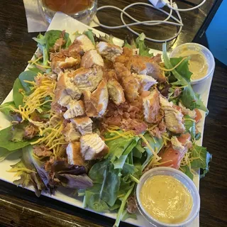 Honey Mustard Crispy Chicken Salad