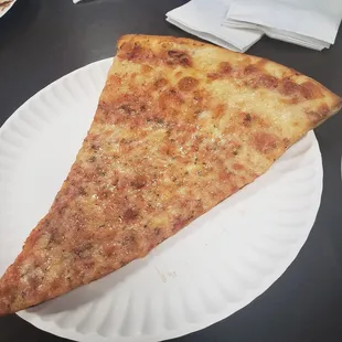 Cheese pizza, it looks average but it's so good. Fancy &amp; gourmet is not necessary, straight up bomb pizza.