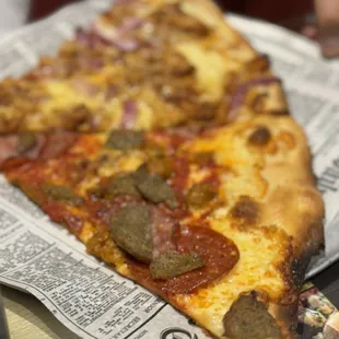 BBQ Chicken Pizza &amp; Meat Lovers
