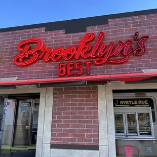 Exterior signage