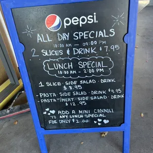 Lunch Specials