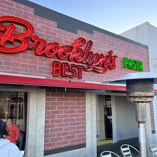 Sign and logo