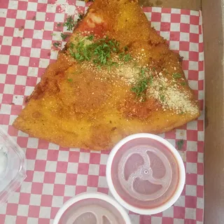Deep-Fried Pizza Slice