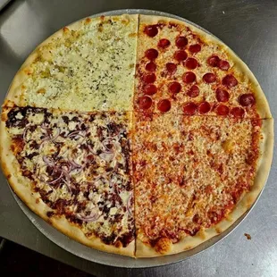 pizza, food