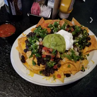 Nachos. Extra jalapenos