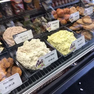 a variety of baked goods