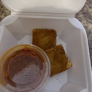 Fried ravioli