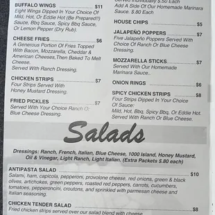 Menu 2023