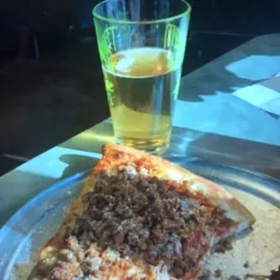 Ground Beef Pizza