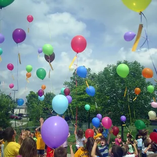 Balloons over Brookridge.