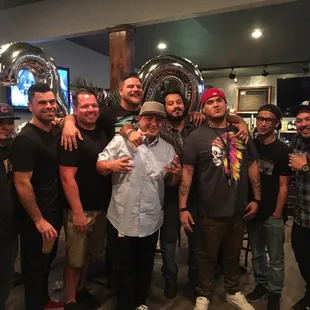 Davids BIG 3-0 Celebration Thanks Brooks Bar!