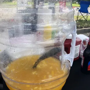 Delicious fruit juice by &quot;Dona Empanada&quot;