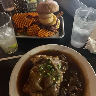Open Faced Roast Beef