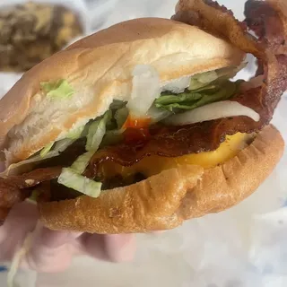 Burgers with Bacon Cheese