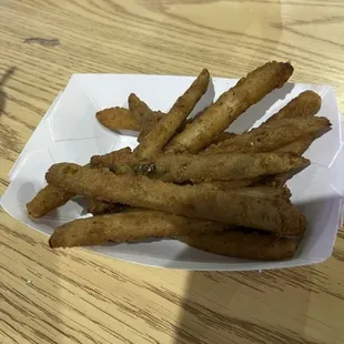 Pickle fries.