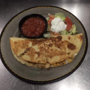 Chicken Quesadilla!