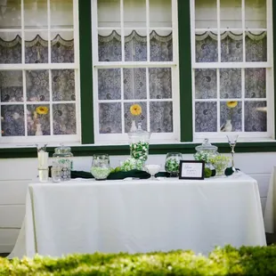 Candy buffet table