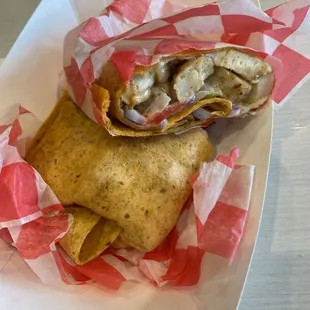 Chicken Wrap - good!