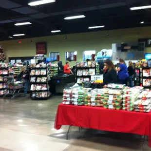 Remodeled cashier area