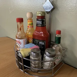 All the Spicy Sauces!!!