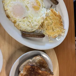 Rise and Shine with wheat toast