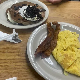 Uh Oh Oreos Pancakes Platter