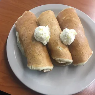 Hogs in a Quilt Pancakes Platter