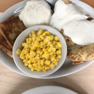 Chicken Fried Steak and Eggs Combo