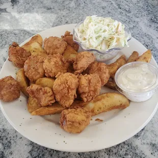 Fried Scallop Plate