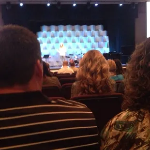 For a larger church they really make you feel at home.