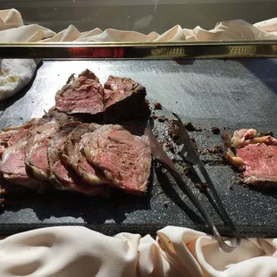 Prime rib is always juicy.