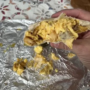 Sausage, or should I say egg burrito..  rip off
