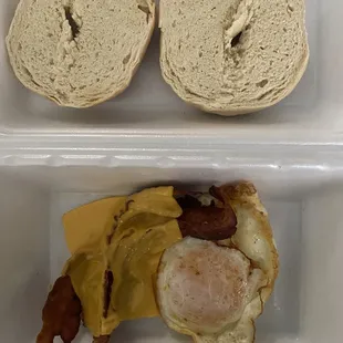 bagels, food