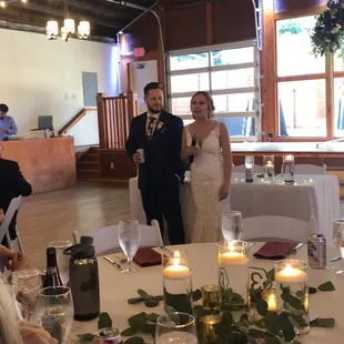 Reception area at Brookside Gardens