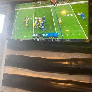 Great place to watch football!