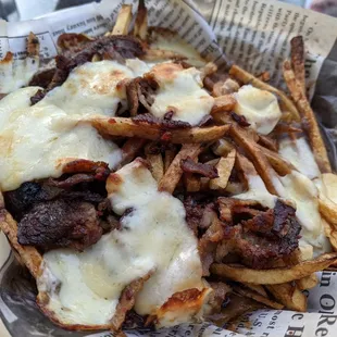 Brisket poutine