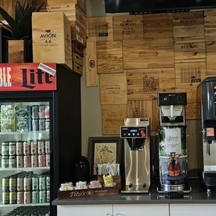 Sodas, coffee, tea, etc.