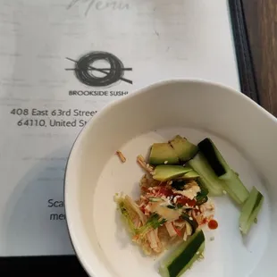Crab Salad ( free from the Chef )