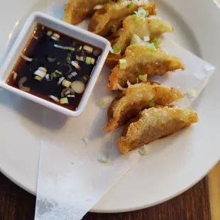 Pork Gyoza ( happy hour pricing before 6 pm )