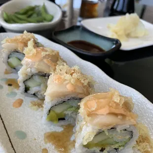 Brookside white tiger roll