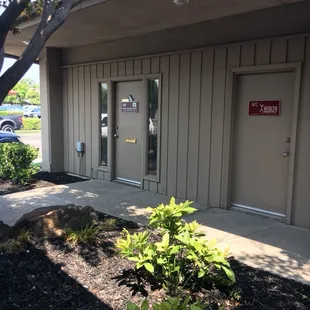 Entrance to my office.